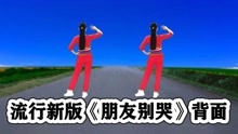 [图]DJ流行舞《朋友别哭》原声最新版，听歌跟跳舒坦