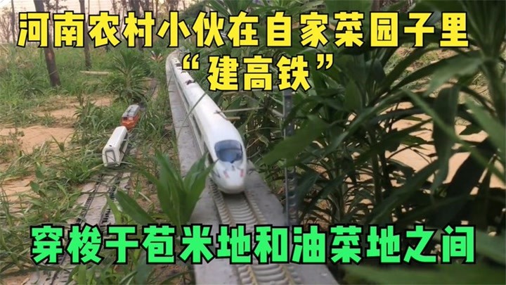 张亚东：河南小伙让高铁在自家菜地穿山越岭，被誉“微建狂魔”！