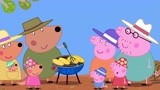小猪佩奇：佩奇到澳大利亚野餐，吃到了烤玉米，还见到鸭嘴兽