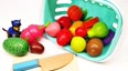 汪汪队阿奇打翻了满满一篮子蔬菜水果切切乐益智玩具