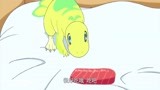 哆啦A梦：大雄给恐龙喂金枪鱼，看恐龙还傲娇不肯吃