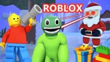 ROBLOX游戏：圣诞老人的礼物，塔米被指尖陀螺弄晕了！