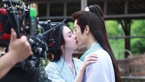 Watch the latest BTS: “Fox Spirit Matchmaker: Red-Moon Pact” Behind Lyu Jianwen and Yan Rushan's kissing scene (2024) online with English subtitle for free English Subtitle